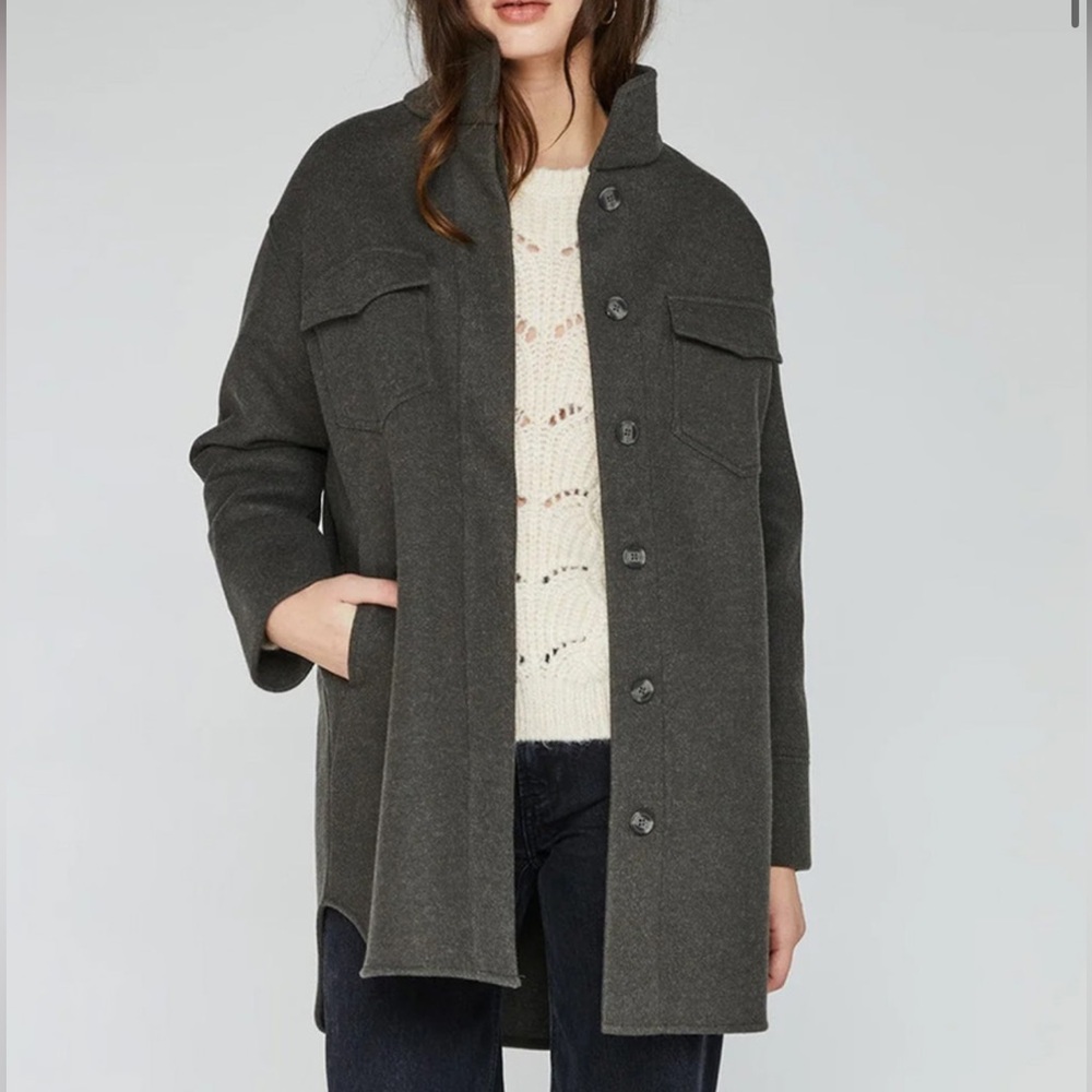 Gentle Fawn, Wesley Jacket, Heathered Evergreen, Size L. NWOT condition.